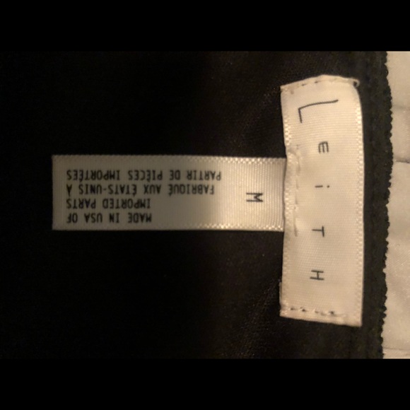 Leith black off-shoulder cocktail dress - Picture 3 of 3